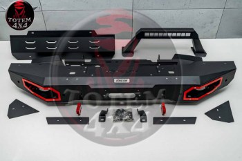 Paragolpe Jeep Wrangler JL - JLU con soporte